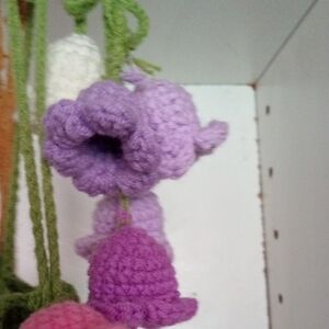 Handmade Crochet Flower Garland
